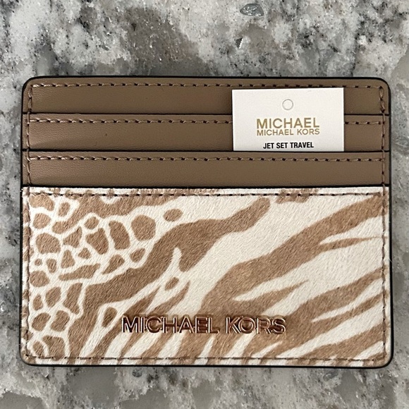 Michael Kors Jet Set Travel Large Card Holder - Picture 1 of 5